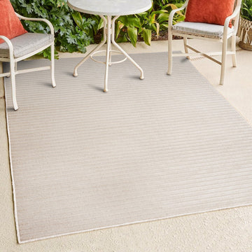 Aarhus Minimalist Scandi Striped Area Rug